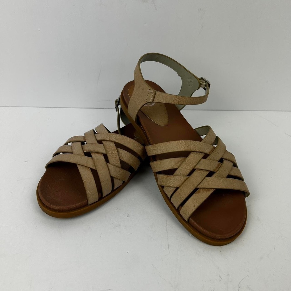 Journee Collection Women's Kimmie Sandals Beige Sz 7